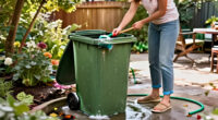 Smelling Your Garbage Cans? The Underrated Trick To Give Them A Deep Clean