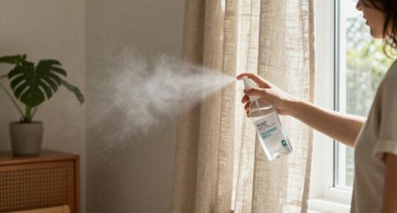 Spraying Diluted Rubbing Alcohol On Curtains: Why It Is Recommended And What It Is For
