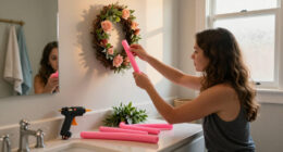 Upcycle Dollar Tree Pool Noodles Into Gorgeous Bathroom Decor With This Clever DIY