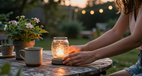 Woman Turns Dollar Tree Candle Holders Into Stylish Outdoor Solar Lamps